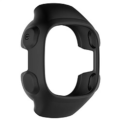 Wewoo Boîtier de montre Étui de protection en silicone Smart Watch pour Garmin Forerunner 10/15 Noir