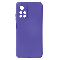 Avizar Coque Xiaomi Poco M4 Pro 5G et Redmi Note 11S 5G Semi-rigide Soft-touch violet