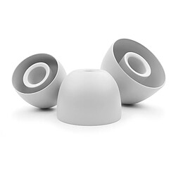 OKULI 12 x Écouteurs en Silicone Embouts d'oreilles pour BEATs Studio Buds, Fit Pro Casque Écouteurs en Gris