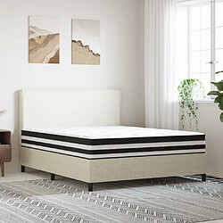 vidaXL Matelas à ressorts ensachés moyen 160x200 cm