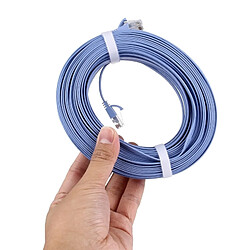 Acheter Wewoo Câble LAN réseau Ethernet plat bleu CAT6 ultra-plat, longueur: 30 m