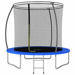 vidaXL Ensemble de trampoline rond 244x55 cm 100 kg