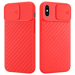 Cadorabo Etui iPhone X / XS en Rouge Coque