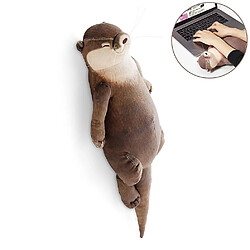 Universal 40cm mignonne loutre fourrée coton crayon gant coussin coussin enfant enfant fille Noël anniversaire cadeau