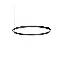 Ideal Lux Suspension LED intégré Oracle Aluminium Noir 1 ampoule 9cm