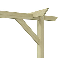 Avis vidaXL Pergola de jardin 410 x 40 x 203 cm Bois