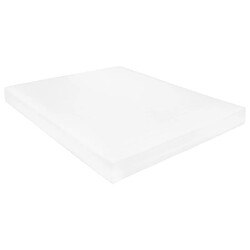 vidaXL Matelas 180 x 200 cm 7 zones Mousse PU 16 cm H2 H3