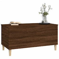 Acheter ComfortXL Table Basse Chêne Marron 90x44,5x45 Cm Bois D'ingénierie