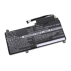 vhbw Batterie compatible avec Lenovo ThinkPad E450 (20DCA05SCD), E450 (20DCA06LCD) ordinateur portable Notebook (4400mAh, 10,8V, Li-ion)