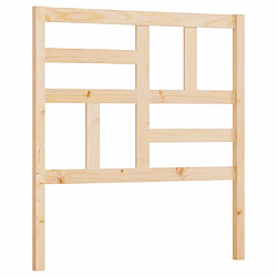 vidaXL Tête de lit 96x4x104 cm Bois massif de pin