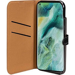 Bigben Etui Folio Wallet noir avec languette de fermeture pour Oppo Find X3 Neo