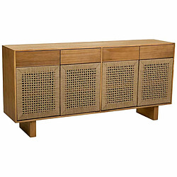 Buffet Alexandra House Living Marron Bois d'épicéa Bois de paulownia 36 x 75 x 160 cm