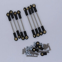 Avis 1/10 échelle rc servo tiges servo linkage set