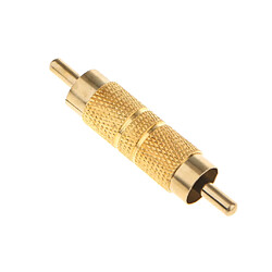 Acheter Adaptateur Audio Jack Mâle Stéréo Guitare Électrique Microphone Convertisseur Plaque Or