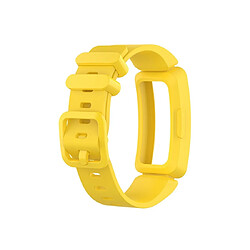 Acheter Wewoo Bracelet pour montre connectée Fitbit Inspire HR / Ace 2 Silicone Smart Watch de remplacement Jaune