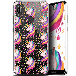 Caseink Coque Pour Huawei Y6 2019 (6.1 ) [Gel HD Collection Fantasia Design Licorne Etoilée - Souple - Ultra Fin - Imprimé en France]