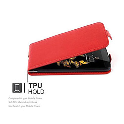 Cadorabo Coque LG K8 2016 Etui en Rouge pas cher