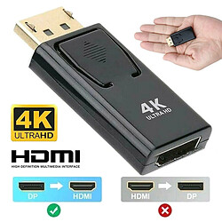 Universal 4 K Display Port DP Homme à HDMI Femme Adaptateur Audio HD Convertisseur 1080P HD TV