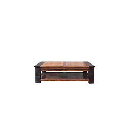 BOIS & CHIFFONS Table basse rectangulaire | Acacia Moon