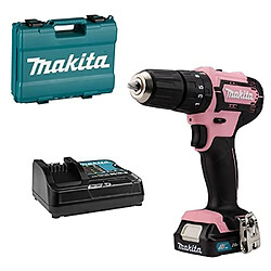 Avis Makita HP 333 DSAP Perceuse-visseuse à percussion sans fil 12 V 30 Nm rosa + 1x Batterie 2,0 Ah + Chargeur + Coffret de transport