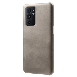 Coque en TPU + PU KSQ léger, gris pour votre OnePlus 9RT 5G