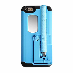 Avis Blue Pour iPhone6S diffusion coquille de téléphone dédié levier shell retardateur de téléphone mobile shell vidéo en direct