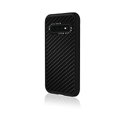 Black Rock Coque "Robust Real Carbon" pour Samsung Galaxy S10+, Noir