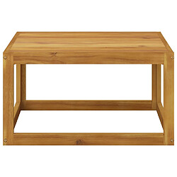 vidaXL Table basse 68x68x29 cm Bois d'acacia solide