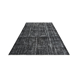 Vidal Tapis de laine 297x175 noir Ultra Vintage pas cher