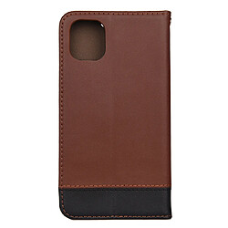 Avis Wewoo Coque Pour iPhone 11 Etui à rabat en cuir véritable avec support et fentes cartes Marron