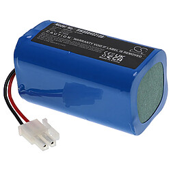 vhbw Batterie remplacement pour Ecovacs BL7402A, UR18650ZT-4S1P-AAF pour aspirateur, robot électroménager (2600mAh, 14,8V, Li-ion)