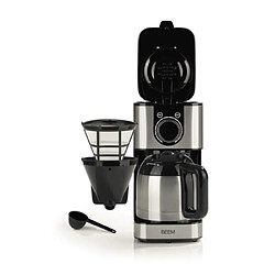 Beem FRESH-AROMA-SWITCH Cafetière Électrique 1L 800W Papier Reisen Minuterie Acier Inoxydable Argent