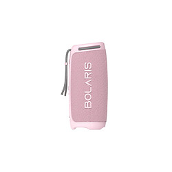 Bolaris Enceinte Sans Fil Bluetooth 5.4 Modèle Roma IPX6 30W avec Effets Lumineux LED Rose