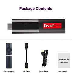 Avis Box Android TV 8K Dual Wifi Bluetooth Avec Télécommande Vocale 2GB+16GB YONIS