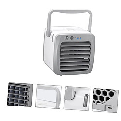 Mini Refroidisseur d'Air Mini Climatiseur Ac Portable Petit Climatiseur Mini Humidificateur Ventilateur de Table USB Mini Ventilateur de Climatiseur Ventilateur de Climatisation Été pas cher