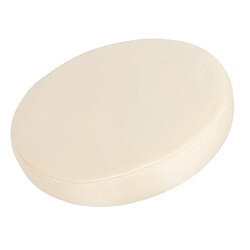 Acheter surface lisse tabouret de bar couverture ronde siège de chaise de manchon salon beige