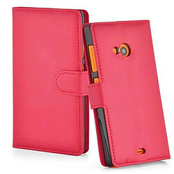 Avis Cadorabo Coque Nokia Lumia 535 Etui en Rouge