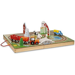 Melissa And Doug Valisette ferme transportable