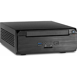 Inter-Tech 88881246 ITX MW-02 II HTPC Boîtier sans Bloc d'alimentation Noir