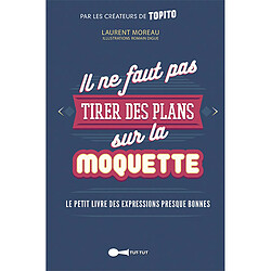 Il ne faut pas tirer des plans sur la moquette : le petit livre des expressions presque bonnes