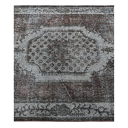 Vidal Tapis de laine 206x117 gris Ultra Vintage pas cher