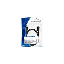 MEDIARANGE HDMI CONNECTION CABLE 2M MRCS196 18GB BLACK