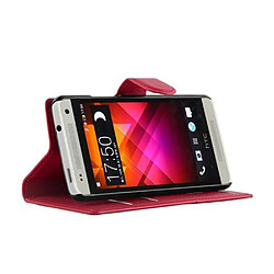 Avis Cadorabo Coque HTC ONE M4 MINI Etui en Rouge