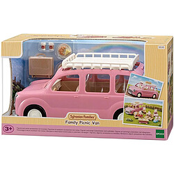 5535 Sylvanian Families Le monospace rose et set de pique-nique