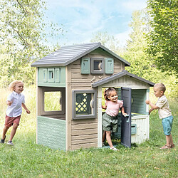 Maison de jeux pour enfants Smoby GREEN EVO FRIENDS HOUSE 175,4 x 114,3 x 162 cm