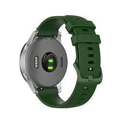 Avis Bracelet de montre de remplacement pour Garmin Vivoactive 4S / Vivomove 3S Accessoires de montre Vert Fronce