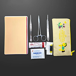 Kit de Formation de Suture chirurgicale Peau Fonctionner Suture Modèle de Pratique de Formation Pad Matériel D'enseignement