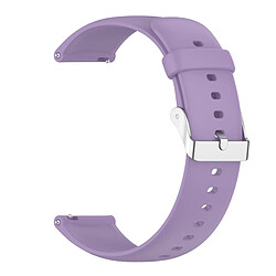 Avizar Bracelet pour Huawei Watch 3 Pro Silicone Souple Violet