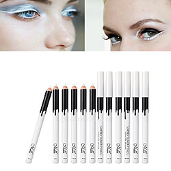 12pcs Waterproof Crayons Eyeliner Stylo à Paupières pour Maquillage Cosmétique