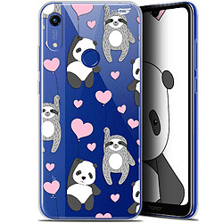 Caseink Coque arrière Huawei Honor 8A (6.1 ) Gel HD [ Nouvelle Collection - Souple - Antichoc - Imprimé en France] Panda'mour